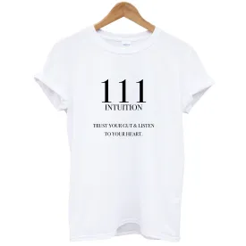 111 - Angel Numbers T-Shirt