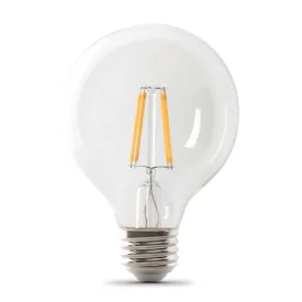 12W (100W Replacement) Soft White (2700K) E26 Base G25 Globe Filament Enhance LED Bulb