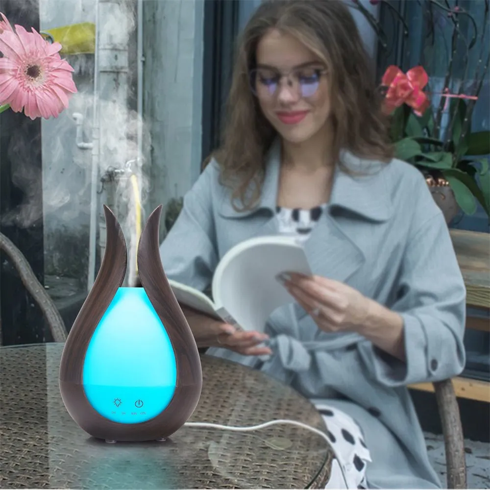 200ML LED Color Changing Mini Tabletop Humidifier