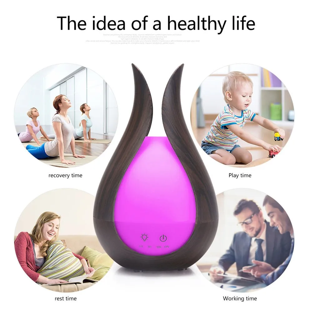 200ML LED Color Changing Mini Tabletop Humidifier