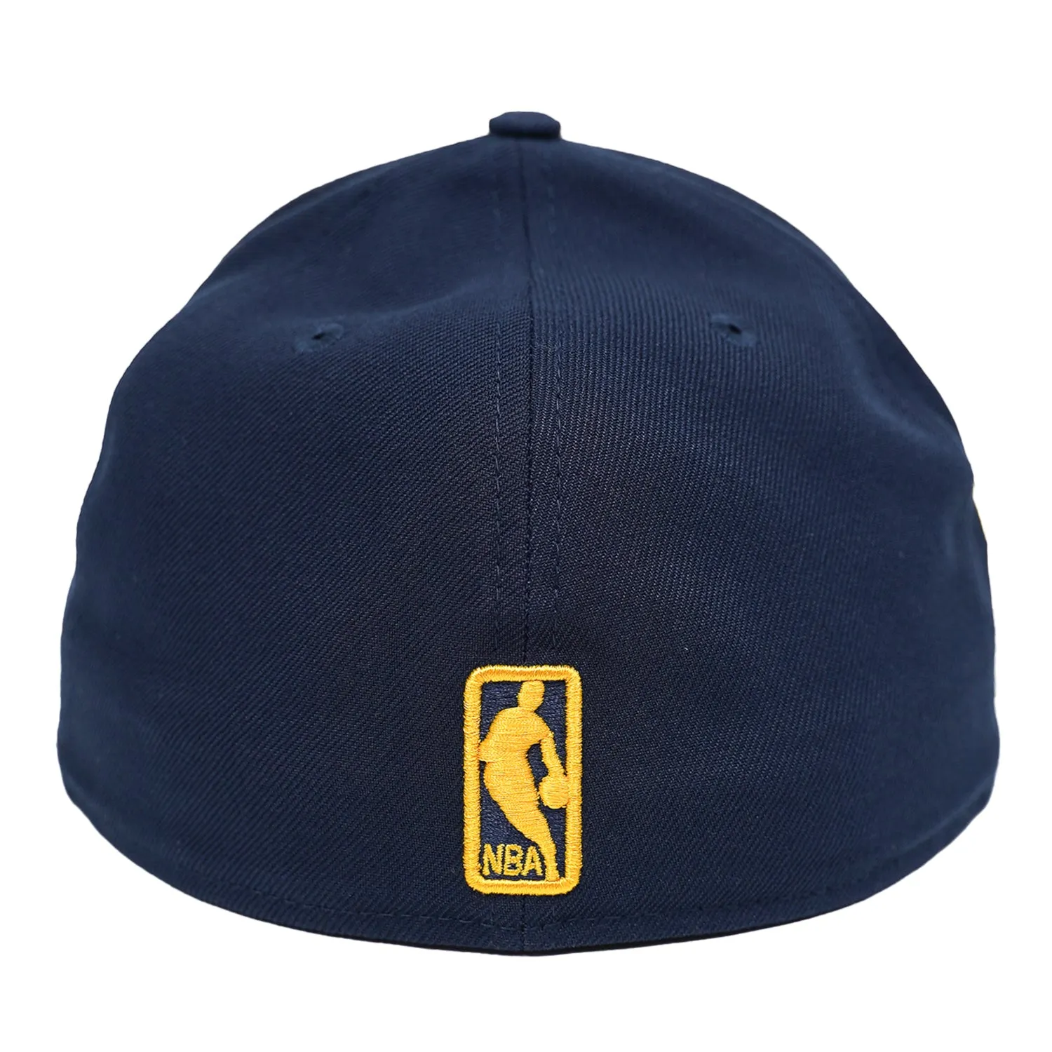 Adult Indiana Pacers Primary Logo 59FIFTY Rally Drive Hat in Navy by New Era