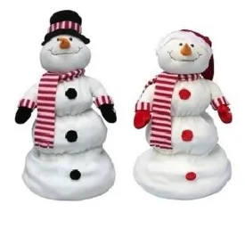 22 Singing and Dancing Snowman with Melting Action - Animated Musical Holiday Decoration