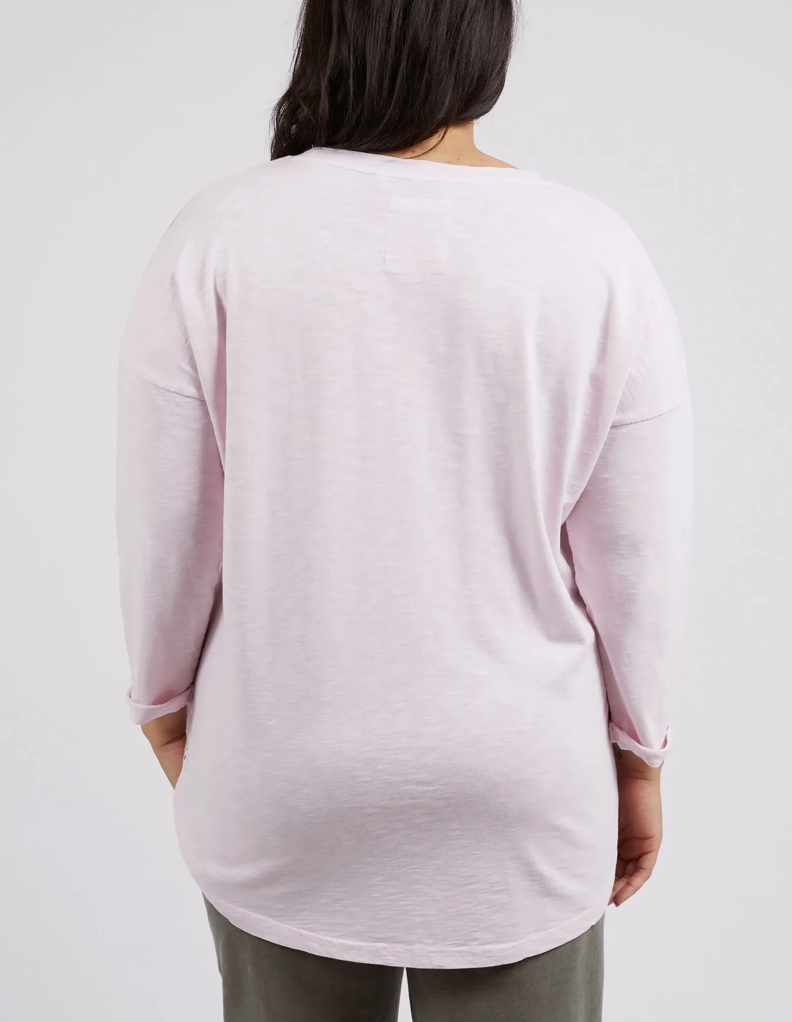 Annie 3/4 Sleeve Powder Pink