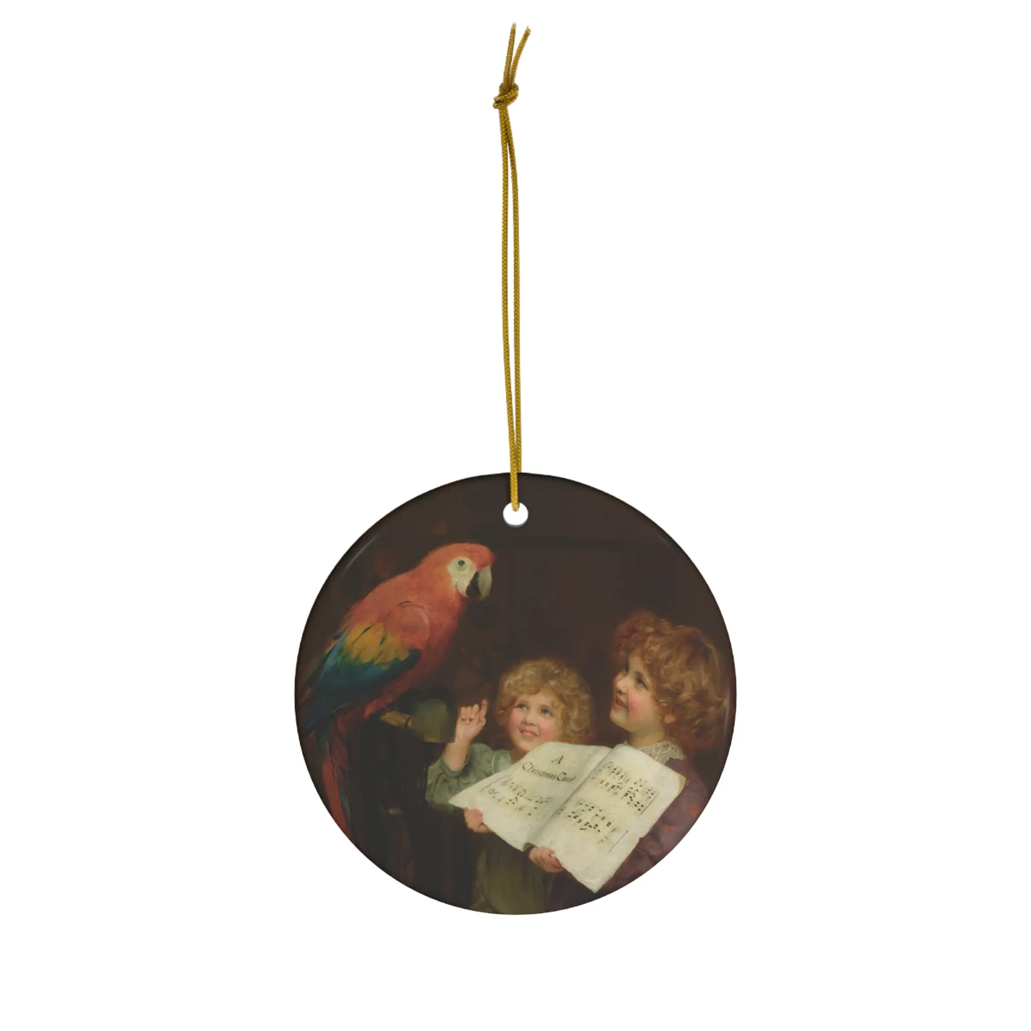 Arthur John Elsley: "The Singing Lesson" - Ceramic Ornament, 1-Pack