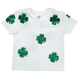 Belle Cher Sequin Top - Shamrock