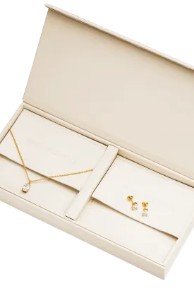 Brilliant Oval Gift Box Gold