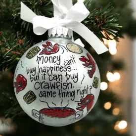 Handcrafted Cajun Crawfish Boil Christmas Ornament - Unique Holiday Decor with Southern Charm