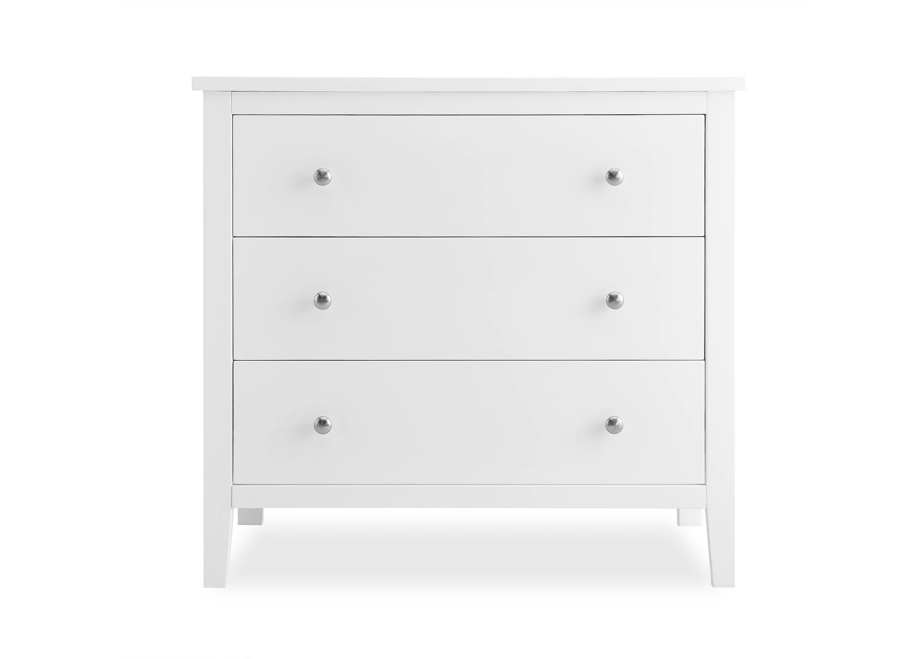 Modern Campbell Dresser with 3 Interlocking Drawers for Space-Saving Organization