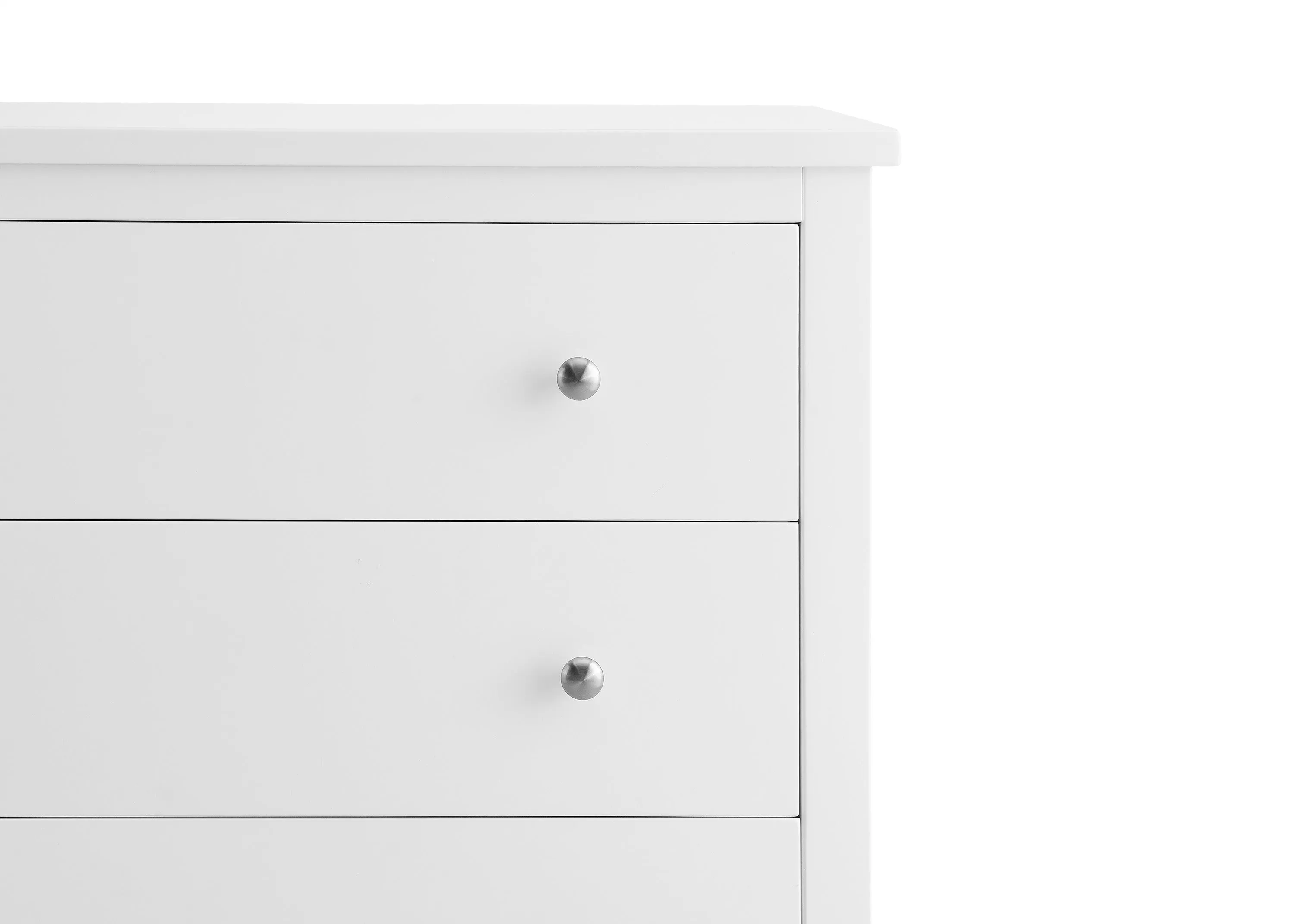 Modern Campbell Dresser with 3 Interlocking Drawers for Space-Saving Organization