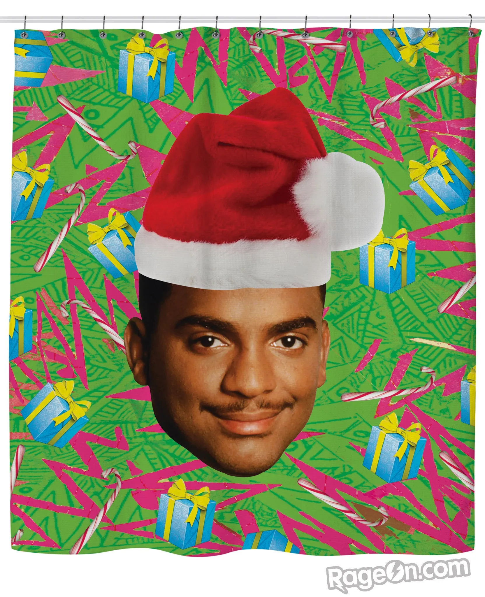 Carlton Christmas Shower Curtain