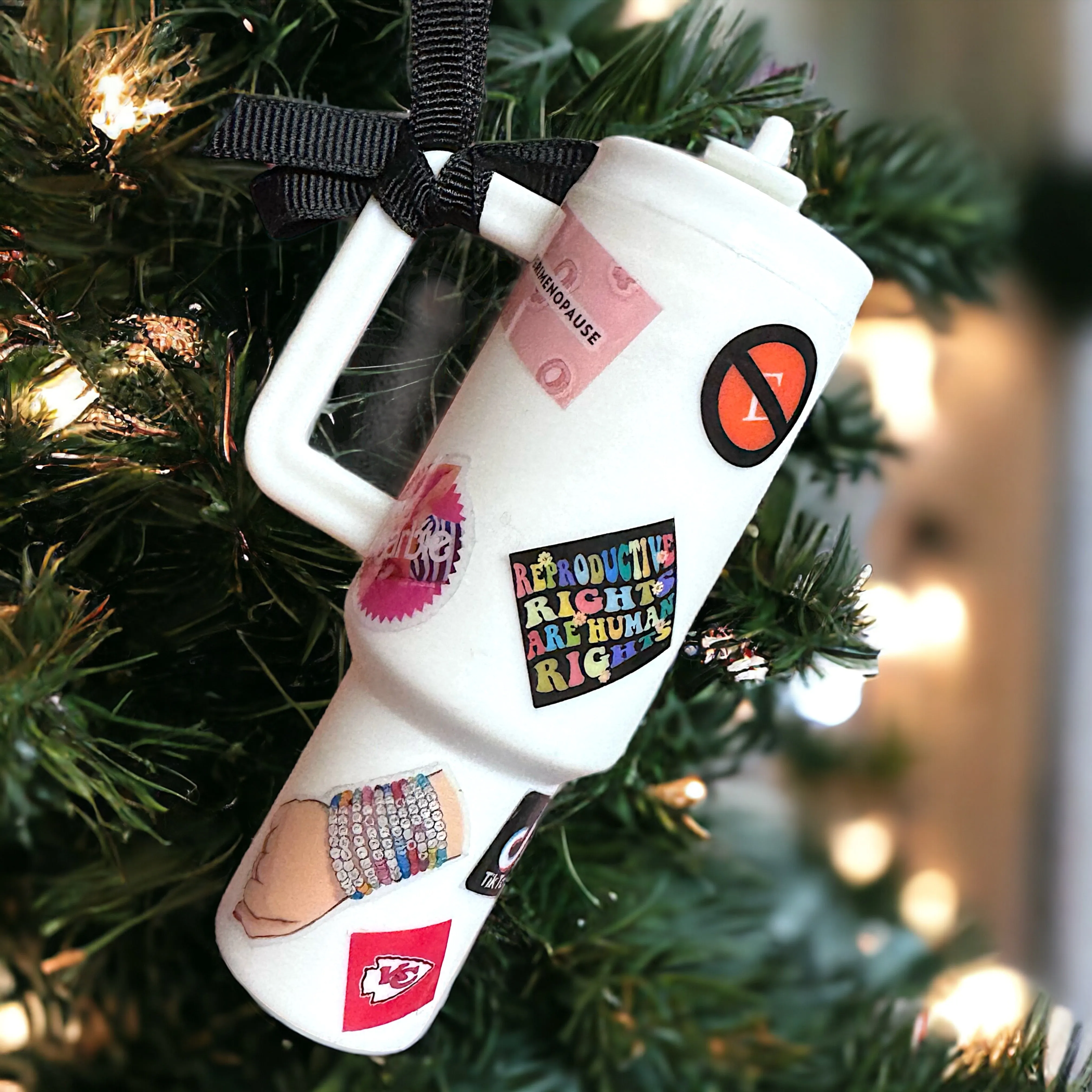 Cheers to the Season: Personalized Mini Stanley Cup Ornaments for the Perfect Custom Gift!