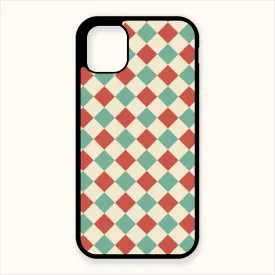 Christmas Checkered Phone Case