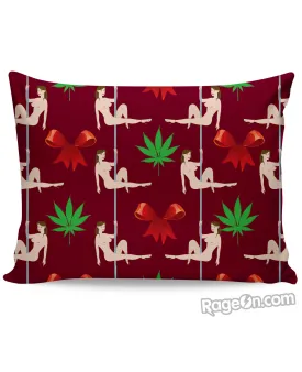 Christmas Stripper Pillow Case