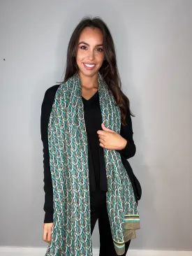 Codello Jungle Fever Chain Print Scarf