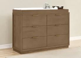 Forever 6 Drawer Dresser with Interlocking Drawers - Naturals Collection