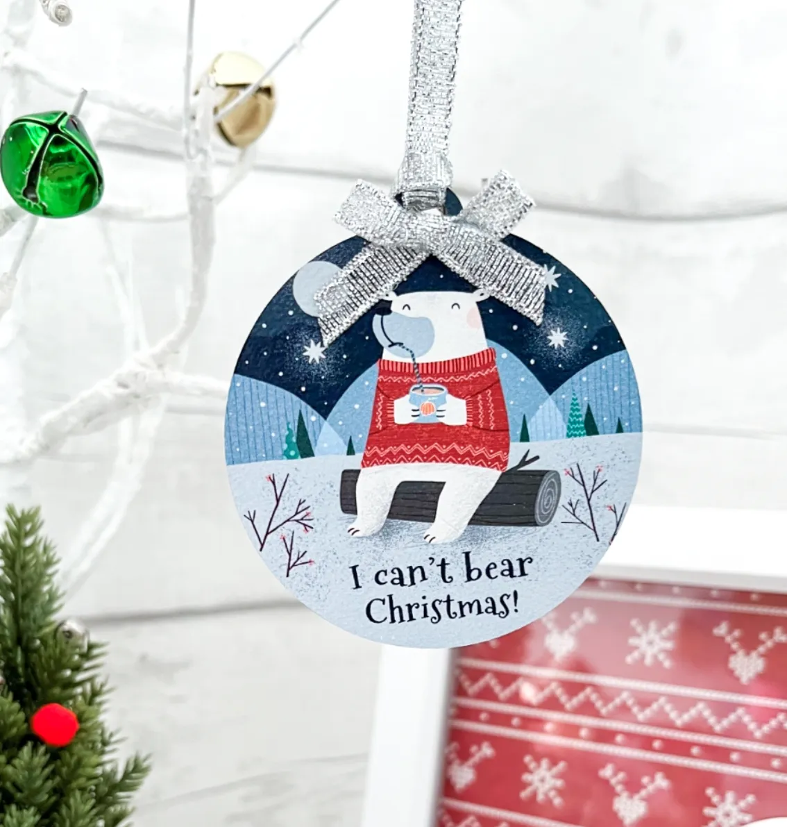 I Can’t Bear Christmas Tree Decoration