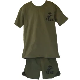 Kid's Marine Corps PT Set