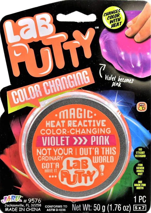 Lab Putty Color Changing