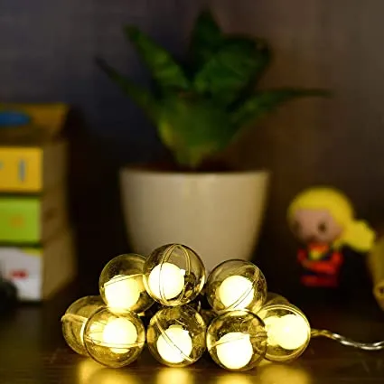 Led Double Ball String Lights