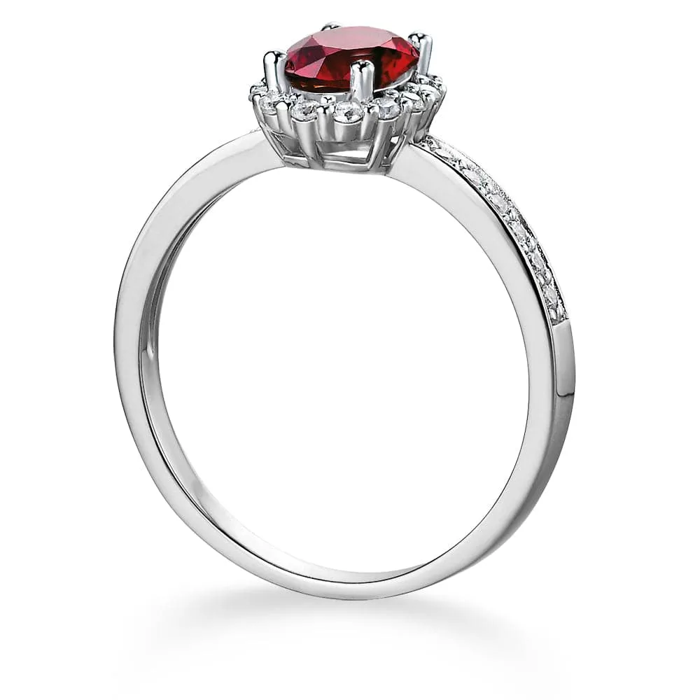 Tru-Ruby Cincature Ring