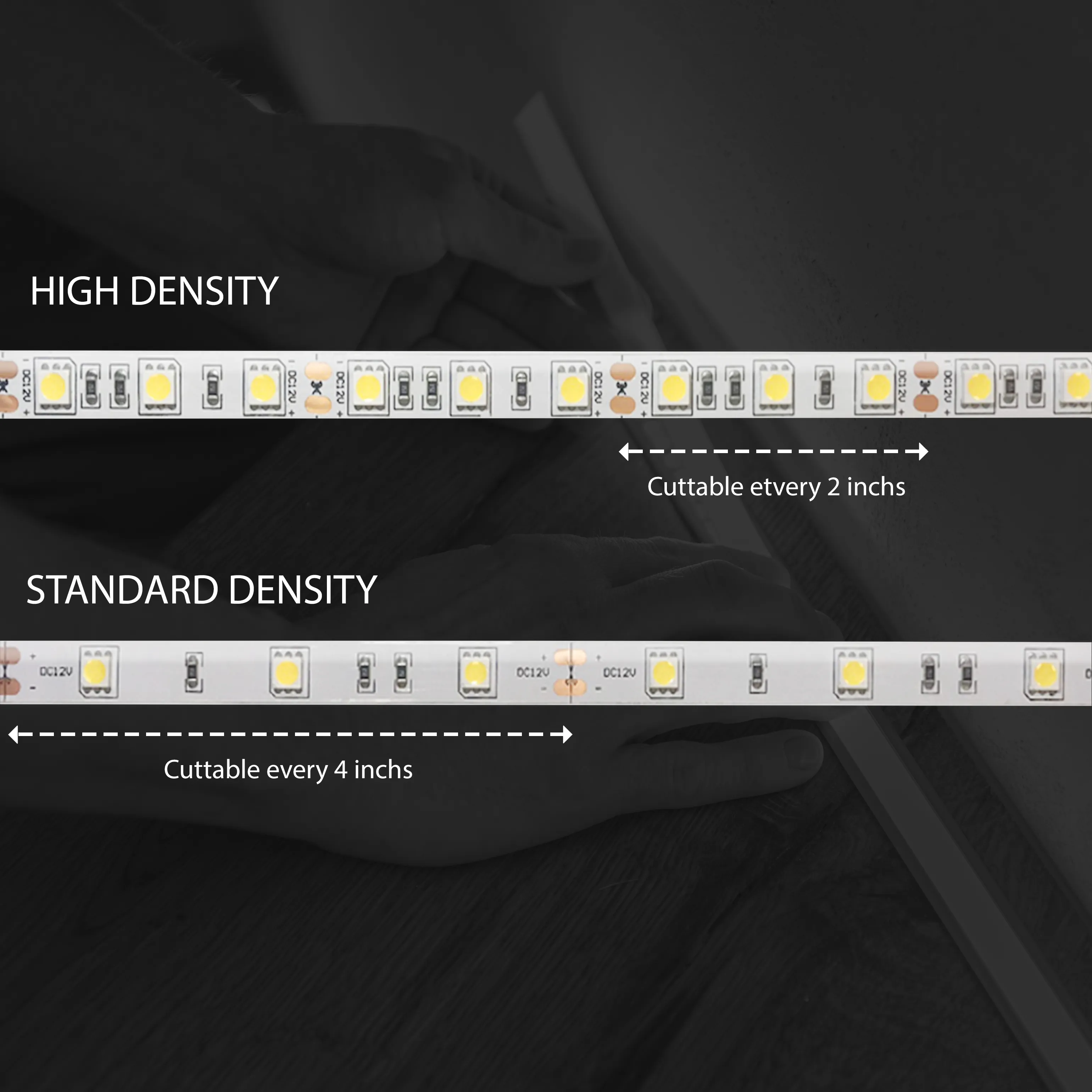 WiFi LED Strip Lights with controller, color changing, High Density 180 Lamp Beads, Compatible with Alexa and Google Assistant, Music Sync, App control, Voice Control. No Hub required